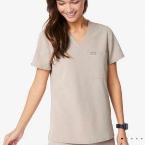 FIGS BOULDER CATARINA TOP AND HIGH WAISTED JOGGER BOTTOMS (SIZE S)